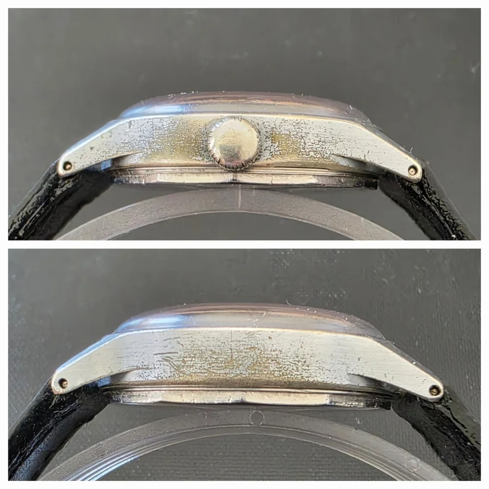 Swiss Military Trench 15J Watch W/ Personal Name Engraving Runs
